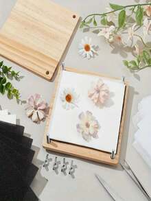 1/2 طقم ضغط زهور خشبي، حفظ عينات نباتية DIY، أكياس تجفيف ملونة للأزهار والأوراق، أدوات حرفية، ديكور هالوين، عودة إلى المدرسة، ديكور الخريف، ديكورات عيد الميلاد، ديكور الحائط، ستائر غرفة النوم