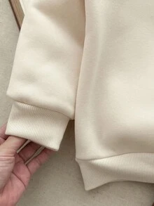 Blossori 男童法式优雅圆领运动衫/运动裤套装 - 彩色 - 查看 4