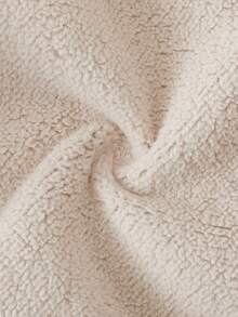 SHEIN 男婴休闲翻盖口袋保暖外套，适合秋冬季节穿着 - 灰色 - 查看 7