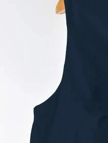 Franclia Damen einfarbiges minimalistisches ärmelloses Twist V-Ausschnitt Top, Alltagskleidung