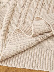 HIMLAND Gilet casual da uomo in maglia a motivo a rombi, scollo a V, autunno inverno