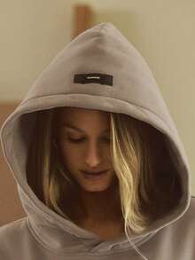 GLOWMODE 厚重羊毛超大连帽卫衣口袋厚保暖冬季