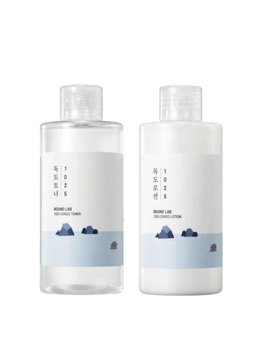 ROUND LAB 1025 Dokdo Toner + Lotion Duo Set - White - View 1