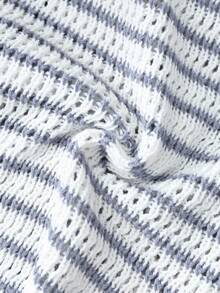 GlowEve Cárdigan largo y elegante casual para mujer - Celeste - Ver 6