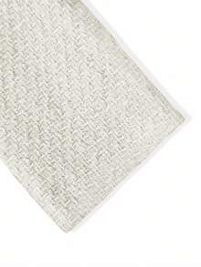 Xyvia 女式粗花呢立领收腰小蘑菇扣设计常规版型简约商务休闲优雅通勤风格西装外套，专业办公室穿着，秋冬 - 白色 - 查看 6