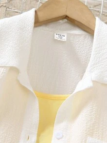 女童新款活力字母印花宽松抽绳裤，刺绣字母设计，舒适柔软面料，适合日常穿着、上学、购物、派对、郊游、秋冬 - 彩色 - 查看 7