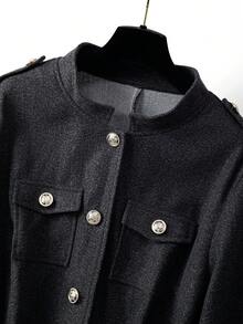 GlowEve CURVE Cappotti oversize per Ognissanti - Grigio Scuro - Visualizzare 7