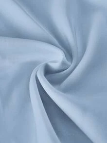 SHEIN EZwear Light Blue Tight-Fit Casual Halter Neck Cami Top For Women, Suitable For Summer