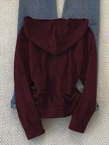 Glimmora 女士连帽修身长袖卫衣