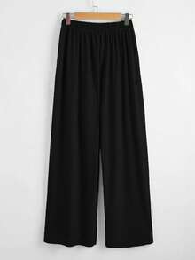 Mulvari Plus Single Button Wide Leg Pants