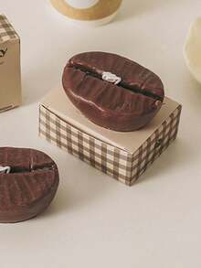 Joivida A Coffee Bean Scented Candle High-End Shape Wax Atmosphere Aromatherapy Cute Creativity, An Ideal Gift For Her, Family, Friends, Girlfriend, Anniversary, Birthday - Multicolor - View 4