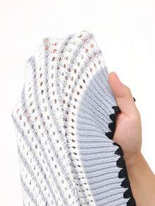 GlowEve Cárdigan largo y elegante casual para mujer - Celeste - Ver 1