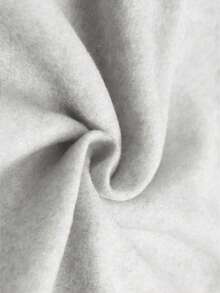 INAWLY 女式休闲宽松字母图案落肩连帽套头衫秋季