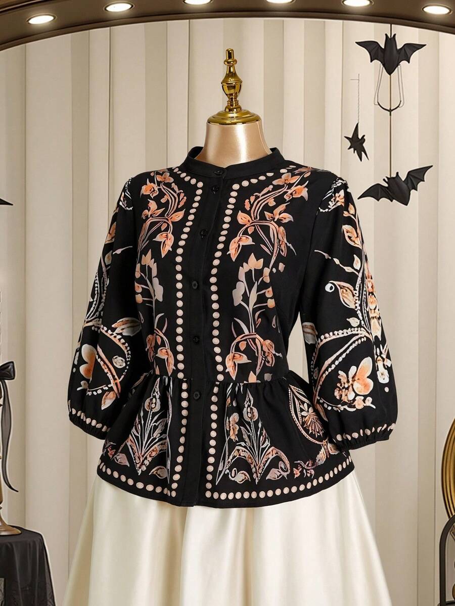 DreamSkyne 万圣节大码衬衫 - 彩色 - 查看 1