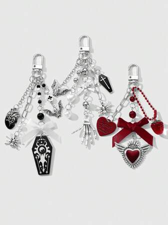 Goth Keyrings & Keychains