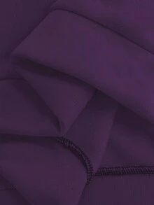 EMERY ROSE 女式加大码撞色抽绳运动衫 加大码连帽衫 女式拉链连帽衫 - 彩色 - 查看 5