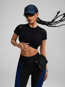 Innovista Seamless Workout Sports Leggings High Support Waisted V-Back Daily Athleisure Yoga Pilates HIIT Training Office To Gym Tights Activewear Bottoms Structured Clothes Buttery Soft Trousers Comfort Movement Functional Mesh Breathable Tummy Control Fall Utilitarian Chic Look