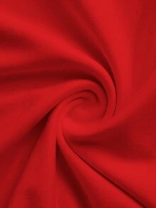 SHEIN EZwear 女款紅色緊身露背背心休閒上衣，適用於夏季