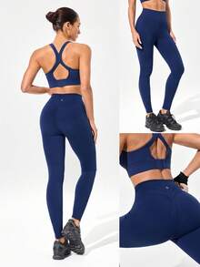 GLOWMODE 26英寸 Powersculpt 训练紧身裤 中等强度训练健身速干吸湿排汗凉爽感觉健身房