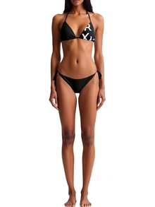 Roxy Beach Classics Women Bikini Set Black - Black - View 3