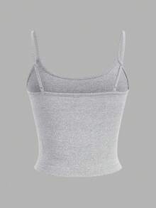 SHEIN EZwear 4件套女士短款休闲吊带背心，适合夏季穿着 - 彩色 - 查看 6