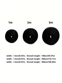 1m/3m/5m 充电线整理器、电缆扎带、魔术贴扎带、数据线收纳、自夹式双面卷绕器魔术贴扎带，适用于耳机/USB 线缆、电脑线缆扎带、桌面线缆背面整理器、线缆和电线管理，居家和办公室整理，圣诞节礼物赠送 - 黑色 - 查看 7