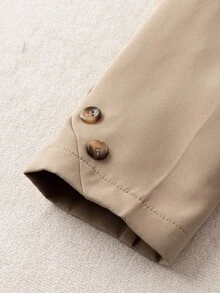 GlowEve Women's Elegant Versatile Patchwork Long Sleeve Blazer, Autumn