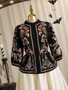 DreamSkyne 万圣节大码衬衫 - 彩色 - 查看 3