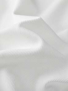 Aesthetic Post Men's Casual Loose V-Neck Sweatshirt, Fall, Long Sleeve Top - White - View 8