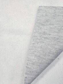 SHEIN 刺绣时尚简约女式运动衫，送给朋友的礼物 - 淺灰色 - 查看 6
