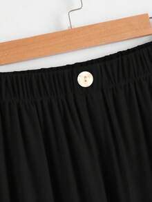 Mulvari Plus Single Button Wide Leg Pants