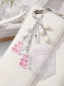 ROMWE Kawaii Móc chìa khóa - Hồng - Xem 12