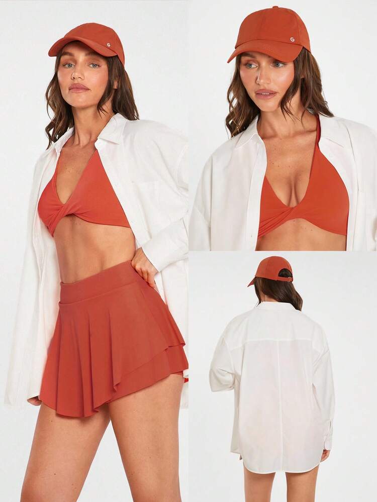 Nylon Peak Performance Sweatband Cap With Reflective Handsewn Logo Daily Casual