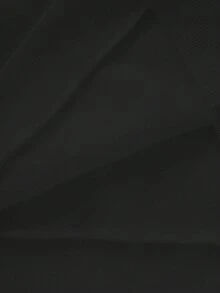 Manfinity Dauomo Chaqueta casual personalizada con estampado para hombres, sudadera holgada con patrón artístico, adecuada para uso diario, otoño - Negro - Ver 4