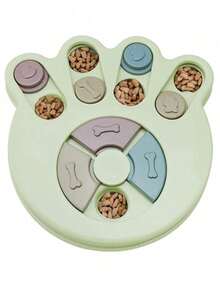 1个狗狗益智玩具慢食喂食器互动增智喂食器防滑慢食碗猫狗食物游戏 - 彩色 - 查看 17