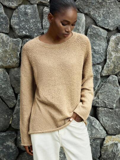 Lumivelle 女式休闲插肩袖套头衫