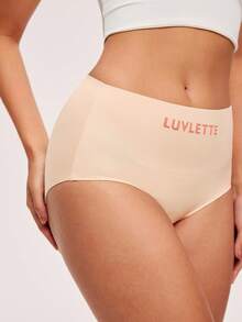 LUVLETTE 2-Pack Smoothing High-Waist Briefs Women Underwear Panties Set