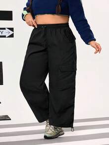 Pantalones vaqueros talla grande para exteriores, para senderismo, con protección solar, ligeros y de secado rápido para camping - Negro - Ver 4