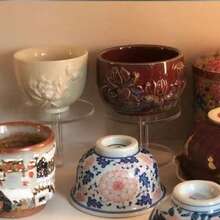 1个/3个装透明亚克力圆形展示架，适用于收藏品、化妆品、香水、珠宝、手表等。 - 彩色 - 查看 3