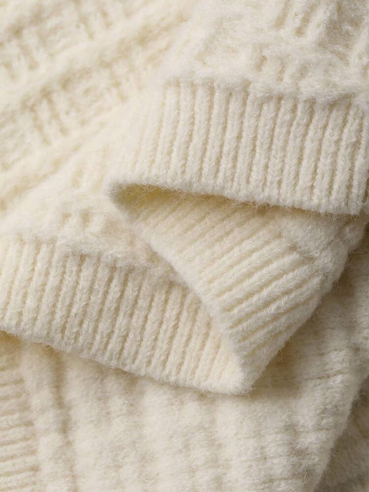 Women's Elegant Color Block Patchwork Sweater Dress, Autumn