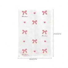 200 Peças Sacolas de Presente com Alça de 4,7 x 6,7 Polegadas em Papel Kraft Marrom Granel para Casamento, Festa de Aniversário, Lembrancinhas e Artesanato - Multicolorido - Visão 6