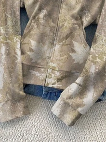 SHEIN Áo nỉ trùm đầu in kỹ thuật số dành cho nữ - Nhiều màu - Xem 7