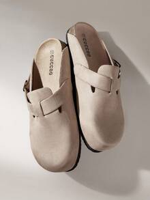 Solecia Men's Casual Versatile Khaki Sandals