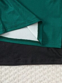 4 件套男童长袖紧身披萨和卡通人物印花休闲家居服套装，春秋 - 彩色 - 查看 5