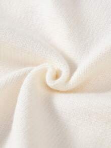 Baby Mädchen gestrickter Rundhals Langarm Pullover, Beige, vielseitig für Herbst/Winter, geeignet für Schule, Zuhause, Alltag, Ausflüge und Reisen