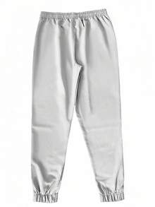 Manfinity Homme 男士休闲斜口袋抽绳腰裤，秋季