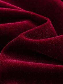 Girlism Váy trang trí nơ đỏ, thanh lịch cho các bữa tiệc - dành cho bé gái tuổi teen - Màu Đỏ Sâu - Xem 6