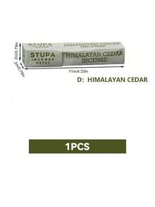 Joivida 1 件尼泊尔佛塔香，100% 纯有机天然手工卷制，不含化学物质 - 非常适合芳香疗法、清洁、冥想和教堂