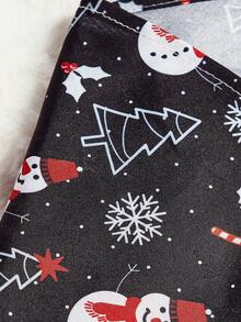 PETSIN 1pc Christmas Tree Print Pet Bandana, Lightweight Polyester Fabric, For Small/Medium Dogs, Christmas Party