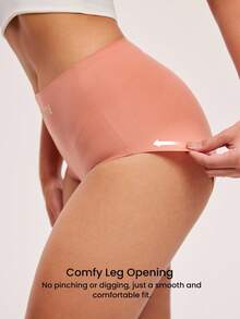 LUVLETTE 2-Pack Smoothing High-Waist Briefs Women Underwear Panties Set